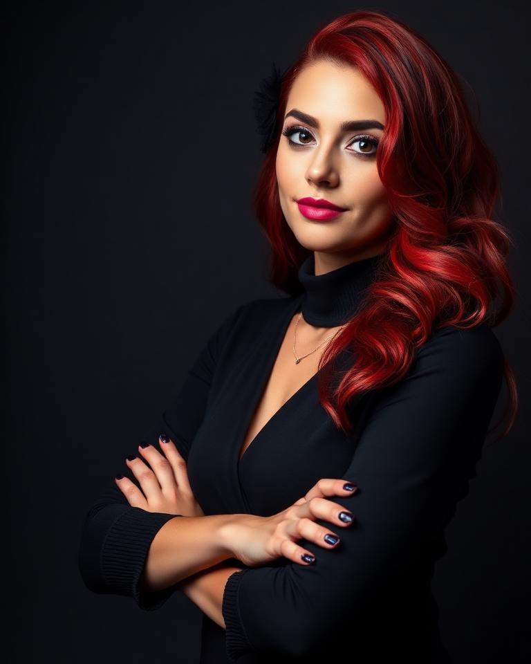 Bruna Teixeira, Colorista — ruivos, vermelhos e mechas rosas no It's Salon